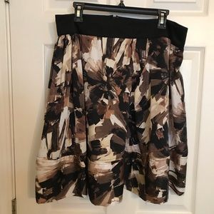 Apostrophe Watercolor Skirt size 14